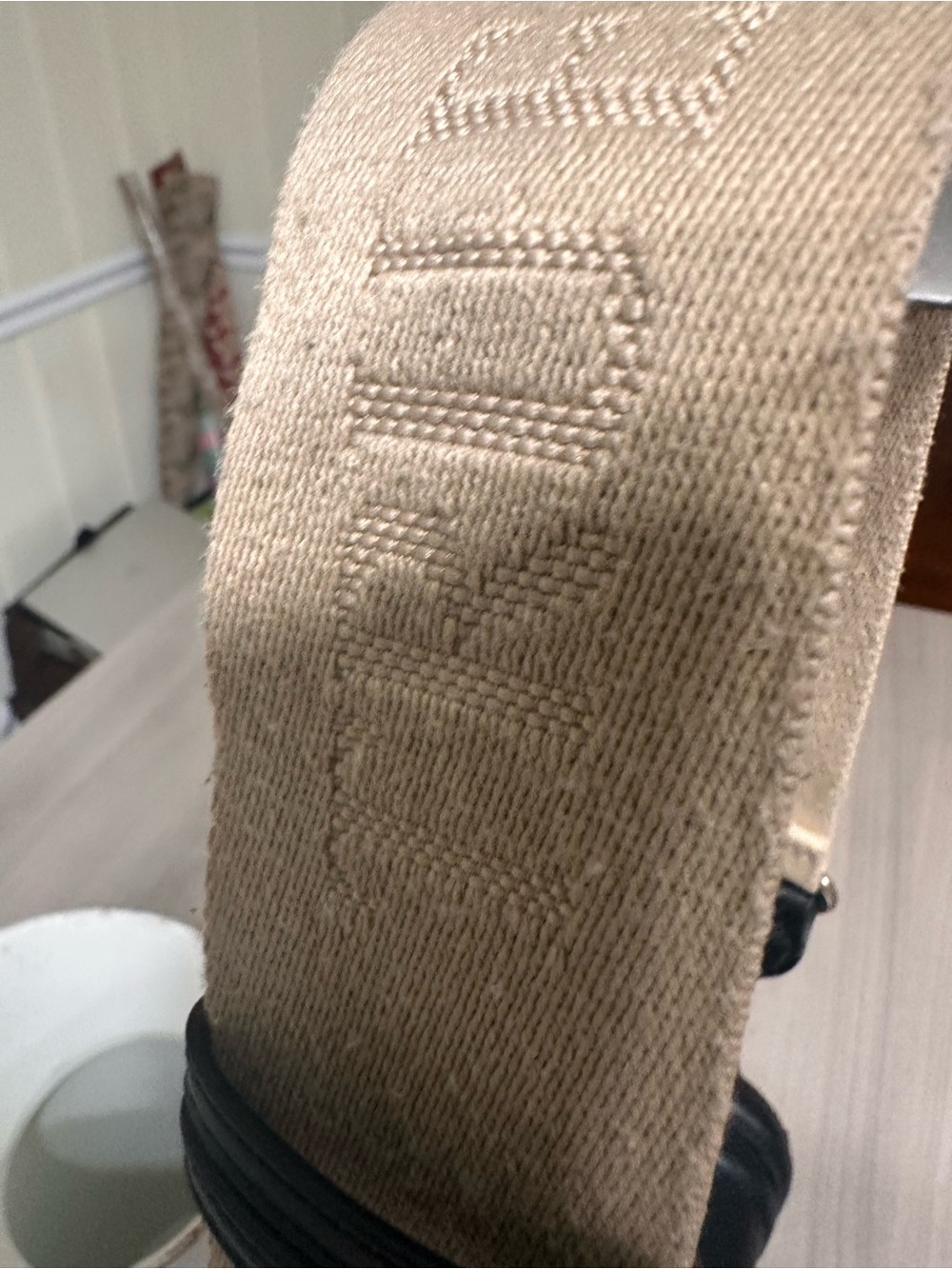 True Religion Black Crossbody Bag with Gold Hardware - Picture 7 of 12